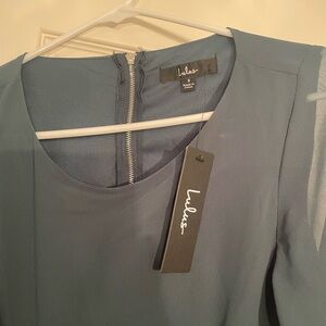 Lulu's Blue Maxi Dress